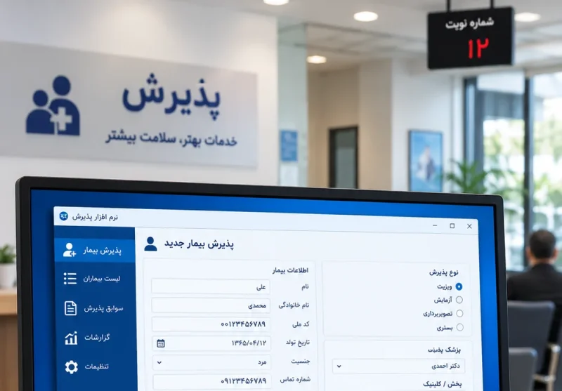 نرم‌افزار پذیرش دندانپزشکی